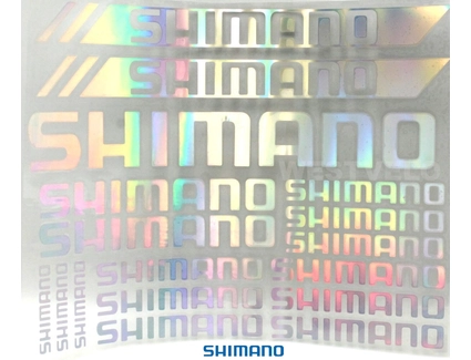 Наклейки SHIMANO прозорий фон, градієнт