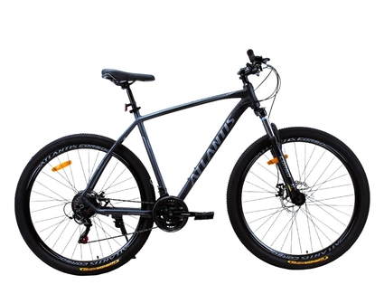 Велосипед 29 AL Corso «ATLANTIS» LS-02925 алюміній 22", (к-т SHIMANO) чорний