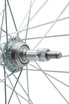 Колесо 26 зад, обід 2-ний чорний, втулка ST. на віночках (Guan Gin) фото westvelo.com