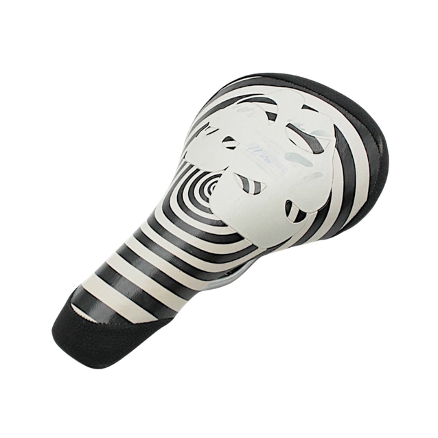 Сідло дитяче CNL-9042 Зебра (дві маски) чорно-біле (із дефектом) фото westvelo.com