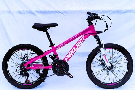 Велосипед 20 AL Corso «PROJECT» PJ-20197 алюміній 10", (к-т SunRun) рожевий