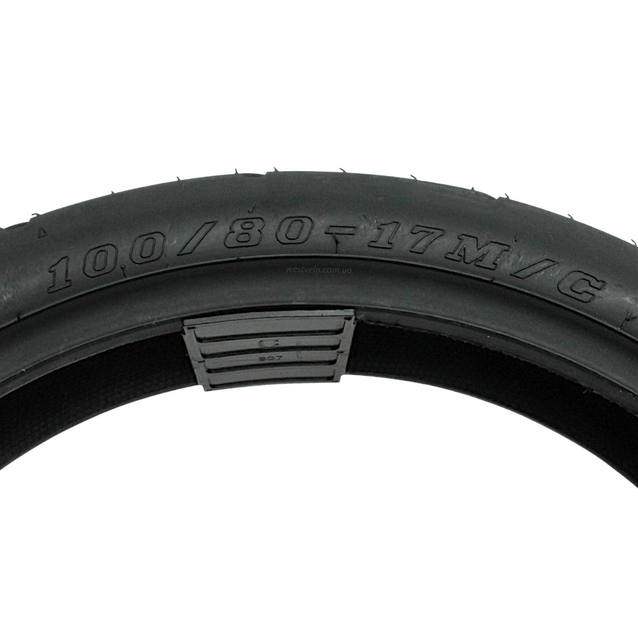 Покришка "17" 100/80-17 Б/К West Lake (CHAOYANG) (H-918) напів-слік TL фото westvelo.com
