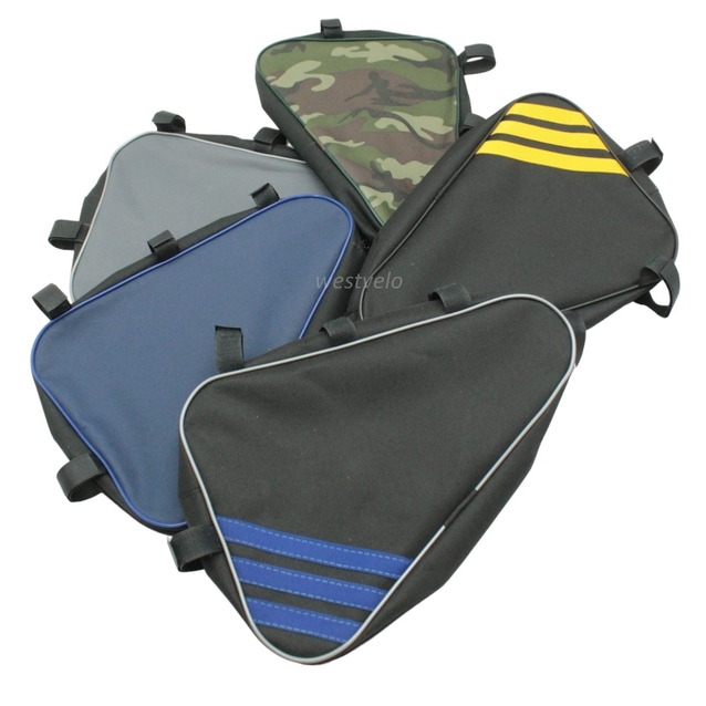 Сумка на раму трикутна color mix XXL фото westvelo.com