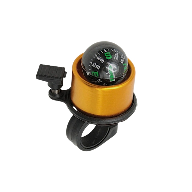 Дзвінок "Пінь-Пінь" (Компас) дитячий, золотий (B275E) фото westvelo.com