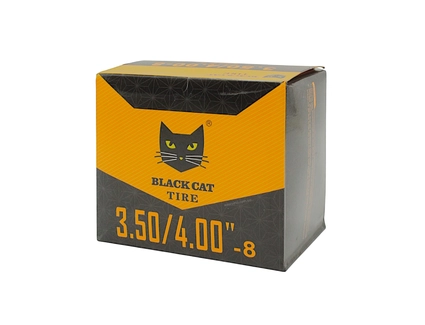 Камера "8" 3.50/4.00-8 BLACK CAT (TR-87) кривий ніпель