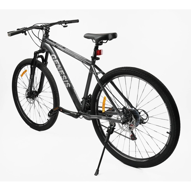 Велосипед 29 ST Corso «GENESIS»  GN-29279 сталь 19", (к-т SunRun) графітовий фото westvelo.com
