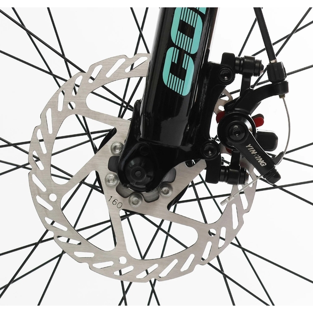 Велосипед 26 AL Corso «INTEGRA» NG-26144 алюміній 15", (к-т SHIMANO) біло-блакитний фото westvelo.com