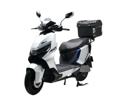 Електроскутер Garow «L850» GR-6340, двигун 2999W, акумулятор 72V 48Ah літій-залізо-фосфатний, срібний, колеса 12"