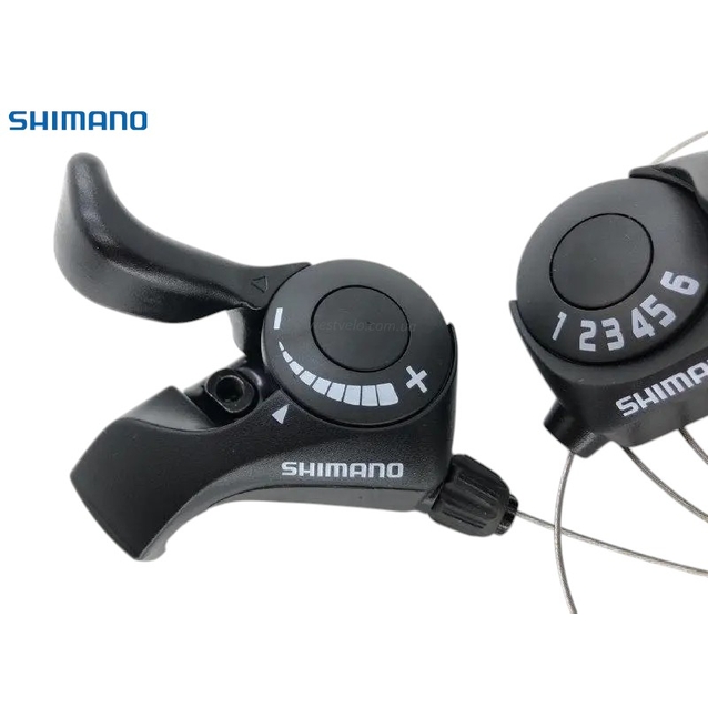 Манетки Shimano SL-TX30 (пів автомат)  3+6 швидкостей фото westvelo.com