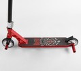 Самокат трюковий Best Scooter «SPIDER» 28536 червоний, HIC-система, пеги, AL диск та дека, колеса PU Ø110mm, ширина керма - 60 см фото westvelo.com
