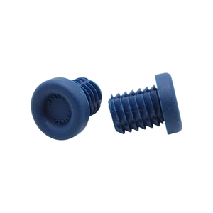 Заглушки керма (баренди) STOLEN (Rubber Vortex Dark blue)  пластик, синій (Тайвань)
