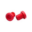 Заглушки керма (баренди) STOLEN (Rubber Vortex Red) пластик, червоний (Тайвань) фото westvelo.com