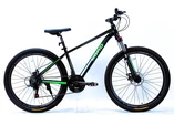 Велосипед 27.5 AL Corso «KORD» KD-27510 алюміній 15,5", (к-т SHIMANO) чорно-зелений фото westvelo.com