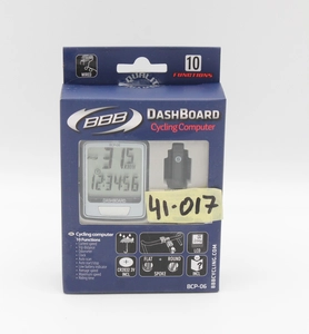 Велокомп'ютер BBB ВСР-06 "DashBoard" чорно-білий (10 functions)