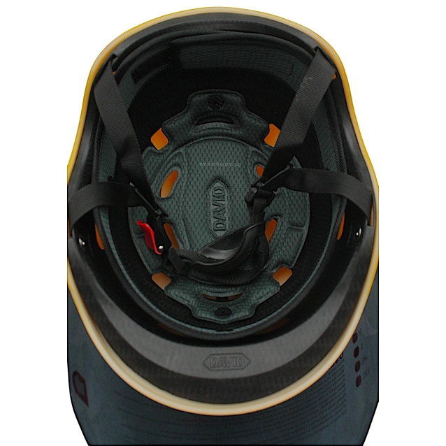 Мото шолом, відкритий "DAVID" S307, жовтий глянцевий тоноване скло, регулятор розміру з білим катафотом (ABS) фото westvelo.com