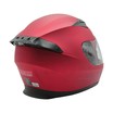 Мото шолом, закритий (L 59-60) "888-1" червоний, матовий, вмонтовані окуляри фото westvelo.com