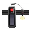 Фара usb + сигнал BG-LY-17, (250 lm).із сонячною панеллю.(1200 mAh) фото westvelo.com