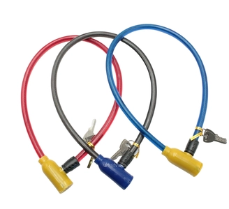 Замок на ключ MS-2 L-0.65m Ø-9mm (різні кольори)
