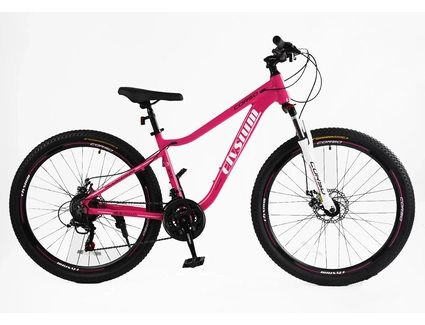 Велосипед 27.5 AL Corso «ELYSIUM» LS-27507 алюміній 15.5", (к-т SHIMANO) рожевий