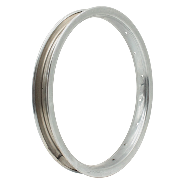 Обід 14 сталевий нікель 16 спиць фото westvelo.com