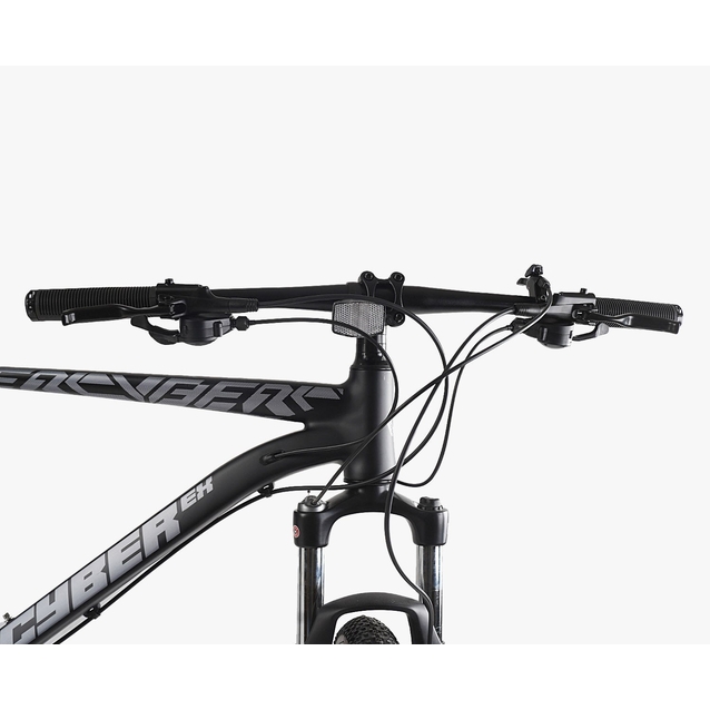 Велосипед 29 AL Corso «CYBER» CB-29490 алюміній 21", (к-т SHIMANO) чорний фото westvelo.com