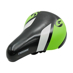 Сідло дитяче CROSSRIDE №185-10, пластмасова основа чорна