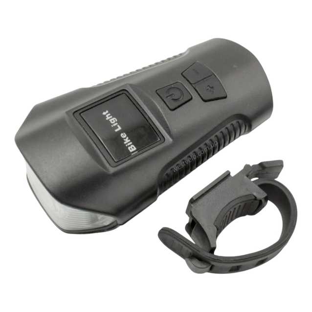 Фара usb + сигнал XA-585B (450lm) (1500 mAh) фото westvelo.com