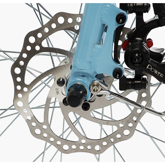 Міський велосипед 28 AL Corso «SONATA» SN-28516 алюміній 18", (к-т SHIMANO) блакитний (+к/к/б) фото westvelo.com