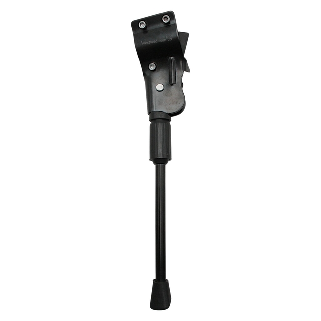 Підніжка 27,5 на перо під 3 болти, сталева чорна фото westvelo.com