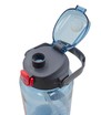 Фляга 1600 ml харч.пластик, KEEPTO EXERCISE, (для тренувань) з трубкою, синя фото westvelo.com