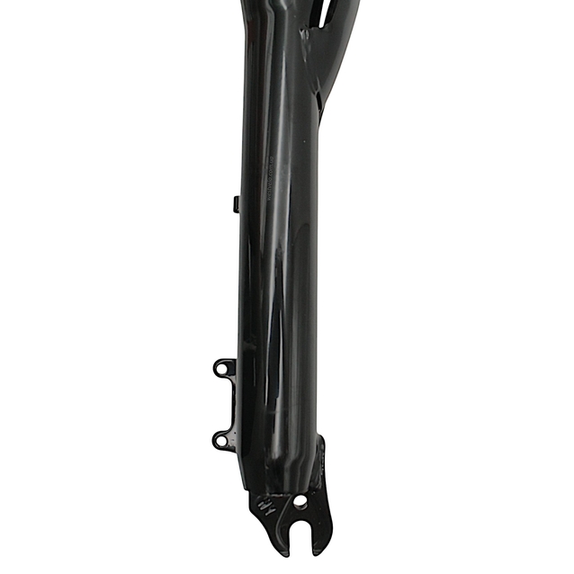 Вилка 24 аморт. безрізьб. Ø28.6mm disk L-190mm Weiyi (380) чорна глянцева фото westvelo.com