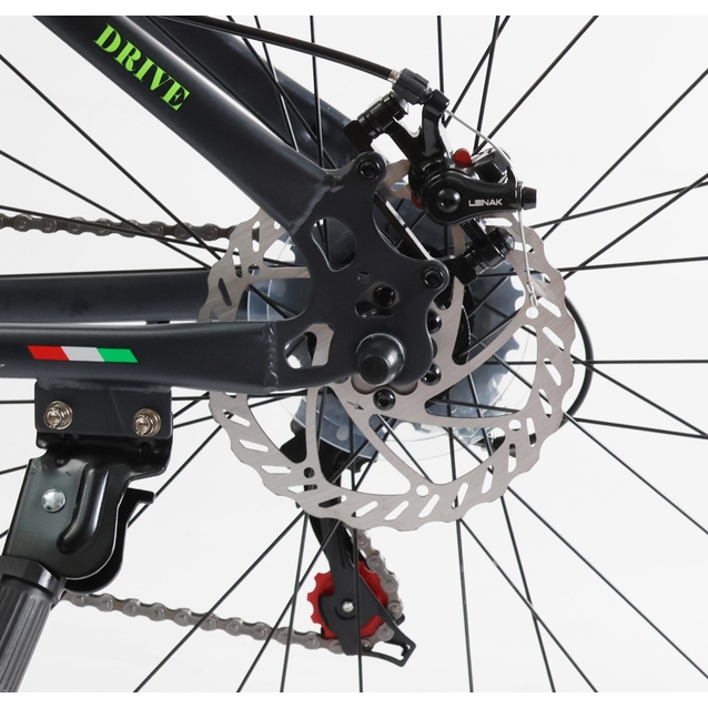 Велосипед 29 ST Corso «ALPHA» LF-29815 сталь 19", (к-т SHIMANO) чорний фото westvelo.com