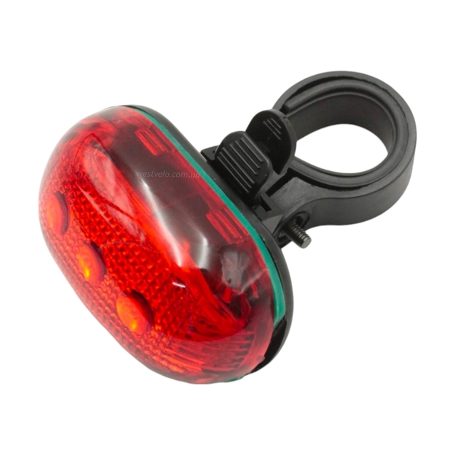 Мигалка на батарейках зад. JING YI, JY-603 (3 LED) фото westvelo.com