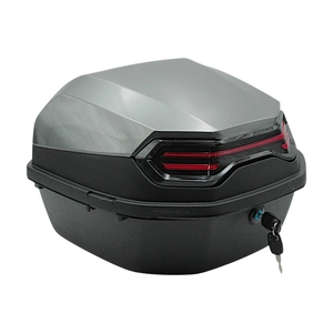 Кофр (багажник) для мотоцикла задній ROBIK 48 (400х400х280) 45L графіт з катафотом