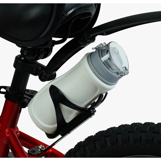 Дитячий велосипед 18 AL Corso «TAYGER» TG-43922 алюмінієва рама темно червоний, ручне гальмо, дод. колеса, дзвоник, бутилочка фото westvelo.com