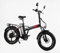 Електрофетбайк 20 ST Corso «KRAFT» KR-31007 сталь, двигун 500W, акумулятор 48V 15Ah літієвий, (к-т SHIMANO) чорно-червоний (1) фото westvelo.com