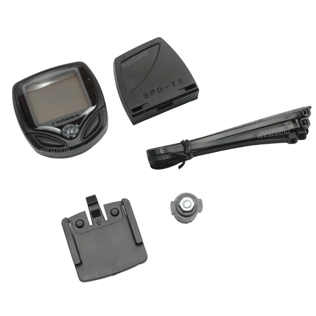 Велокомп'ютер CROSSER 368 безпровідний, (15 functions) фото westvelo.com