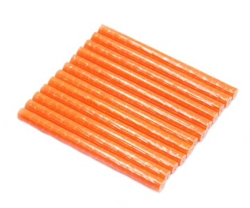 Світловідбиваючі трубки на спиці, помаранчеві