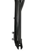 Вилка 24 аморт. безрізьб. Ø28.6mm disk L-190mm Weiyi (380) чорна глянцева фото westvelo.com