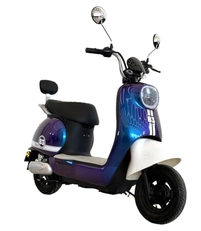 Електровелосипед Corso «BILLGERY» BL-0479, двигун 600W, акумулятор 60V/20Ah, синьо-фіолетово-білий