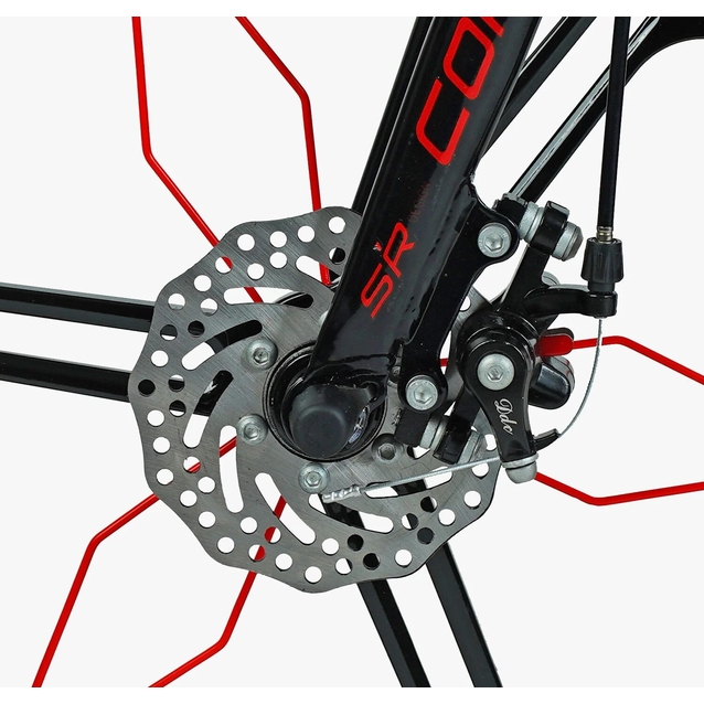 Дитячий велосипед 18 MG Corso «ELITE» ELT-18375, магнієва рама, червоно-чорний фото westvelo.com