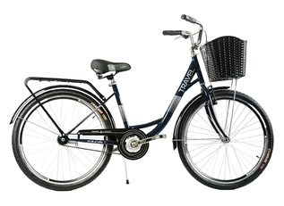 Міський велосипед 26 ST Corso «TRAVEL» TR-2470 сталь 16,5", синій (+к/к/б)