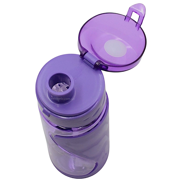 Фляга 500 ml пластмасова, SPORT, фіолетова фото westvelo.com