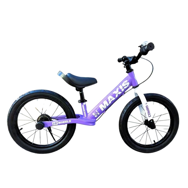 Велобіг 16 Corso надувні колеса, сталева рама «MAXIS» MX-30694 фіолетовий фото westvelo.com