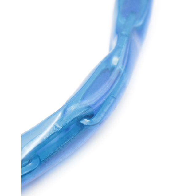 Замок на ключ ланц, F-8-1 Ø6 L-1000mm синій, ключ-циліндр фото westvelo.com