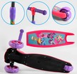 Самокат дитячий 3-х колісний, Best Scooter «MY LITTLE PONY» 68055 рожевий, колеса PU Ø120mm/80mm зі світлом, складне кермо фото westvelo.com