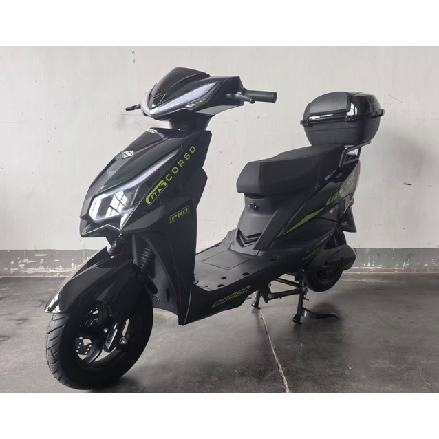 Електроскутер Corso «GTS-RR»  GTS-510226, двигун 1500W, акумулятор 72V/30Ah літій-залізо-фосфатний, зелений фото westvelo.com
