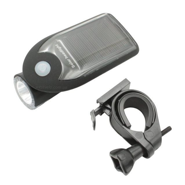 Фара usb FY-307 (1200mAh) (240lm), сонячна панель фото westvelo.com