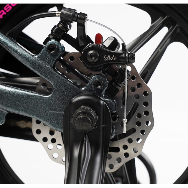 Дитячий велосипед 14 MG Corso «STREAM» SM-14154, магнієва рама, сіро-рожевий фото westvelo.com