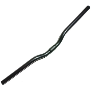 Руль мтв сталевий "ластівка" чорний 570mm Ø25.4